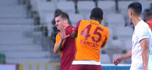 Galatasaray'da uzun süre unutulmayacak olay: Marcao takım arkadaşına kafa ve yumruk attı! İşte o anlar...