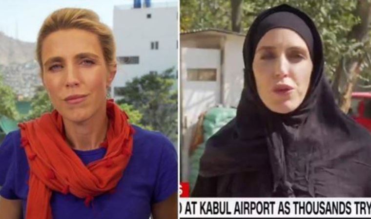 Kıyafet değişikliği sosyal medyada gündem olmuştu... Afganistan'daki CNN muhabiri Clarissa Ward'tan açıklama