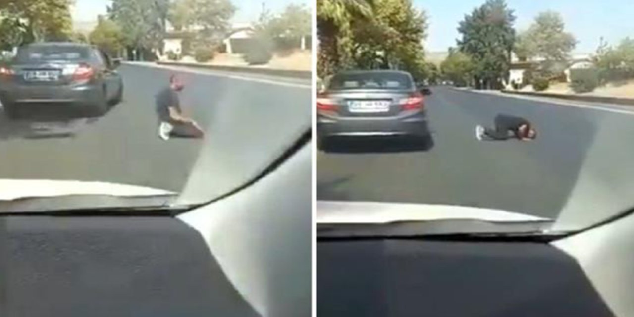 Sosyal medya bu görüntüyü konuşuyor... Kimse ne olduğunu anlamadı! Bir anda durdu ve....