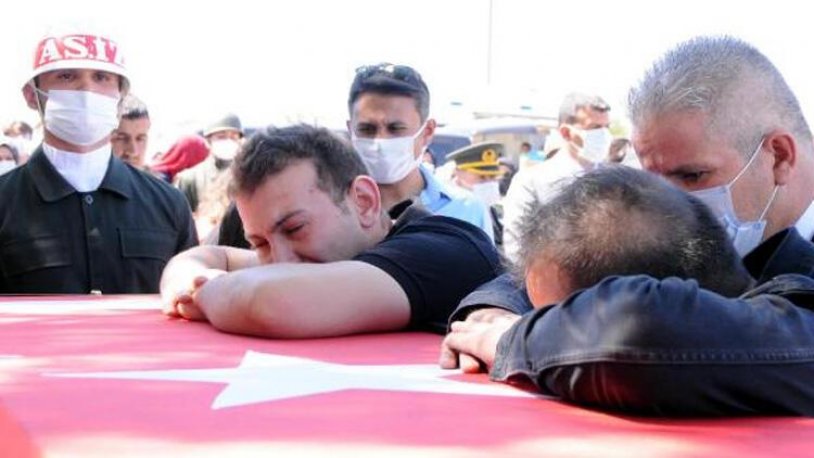 Şehit astsubay Yılmaz Tuncer'e acı veda