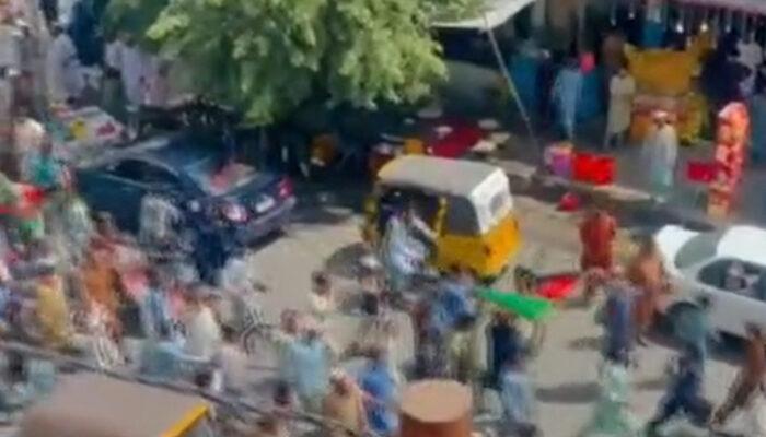 Kabil Havaalanı'nda dehşet verici anlar! Yaralılar var