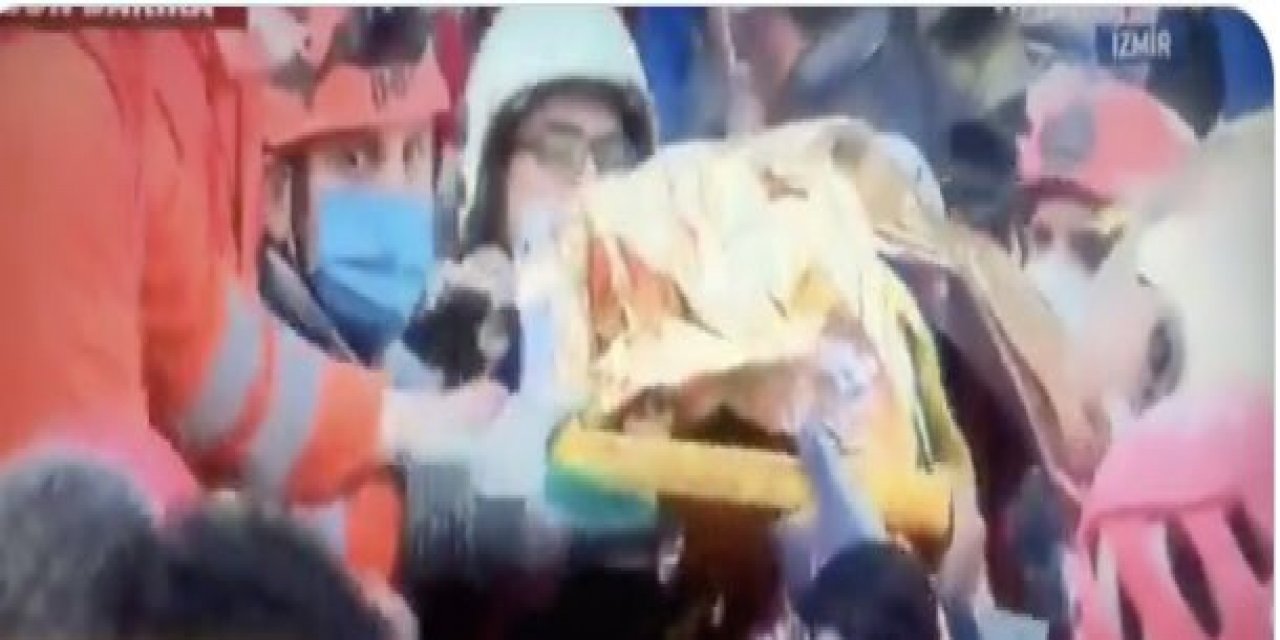Önce bir sessizlik, sonra sevinç çığlıkları... Enkazdan 16 yaşındaki İnci işte böyle kurtarıldı!