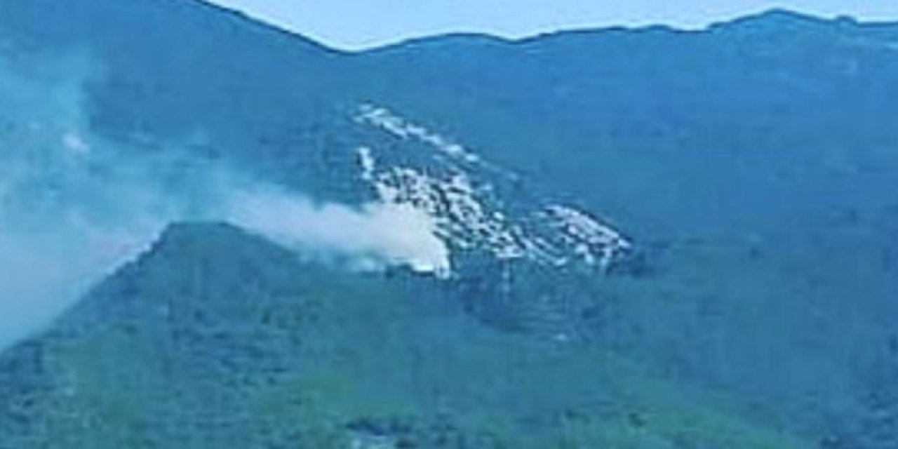 Kazdağları'nda korkutan orman yangını!