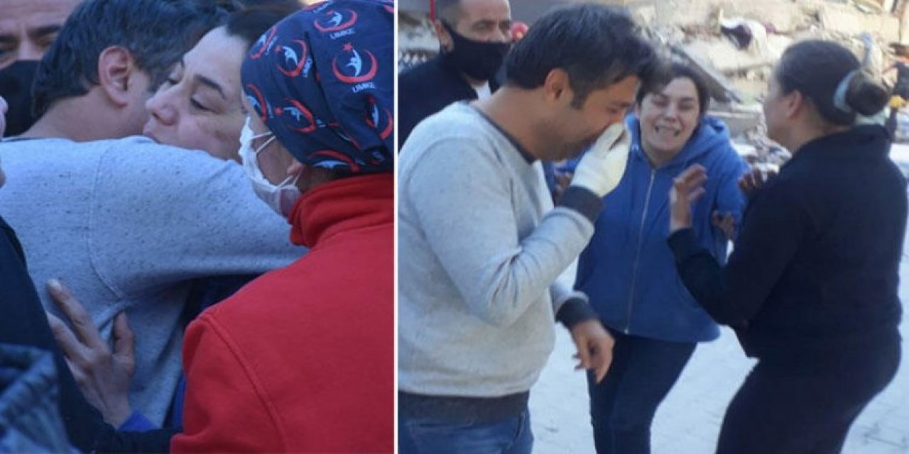 İzmir’de kahreden anlar! Umutlu bekleyiş yerini acıya bıraktı... Çocuklarının cansız bedeni gören aile yıkıldı...