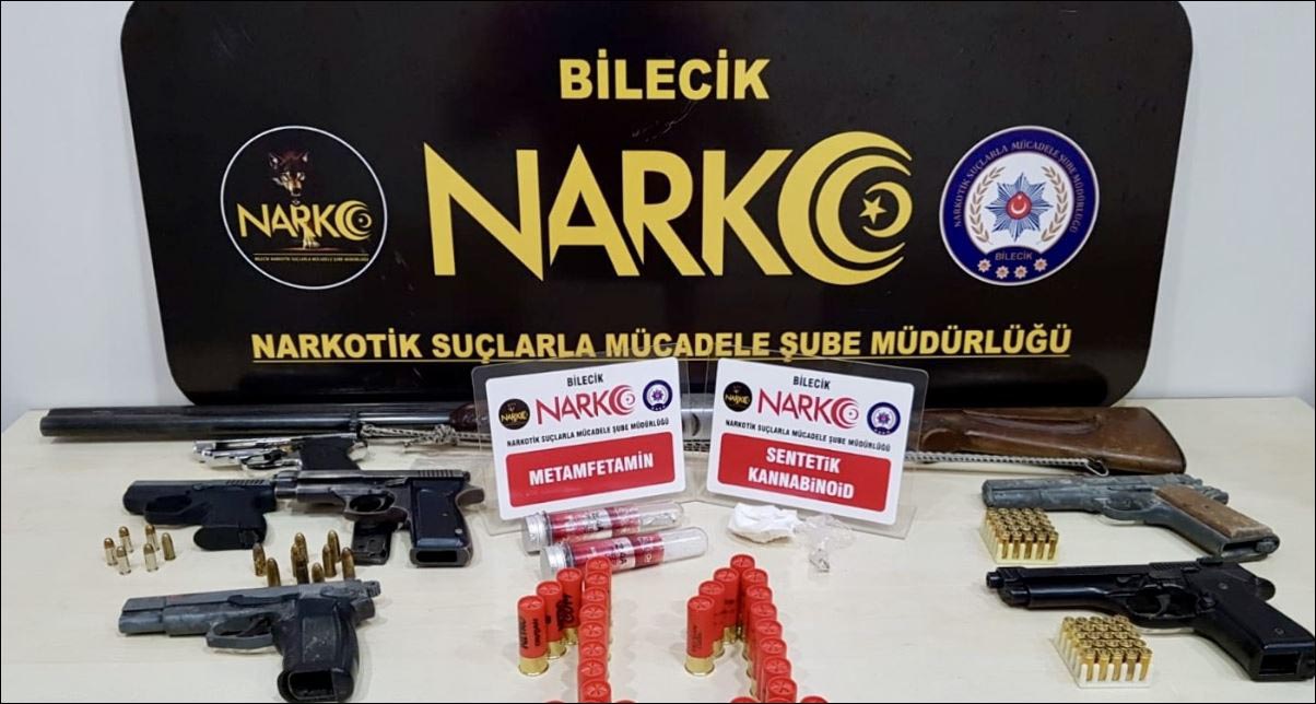 Bilecik'te uyuşturucu operasyonu