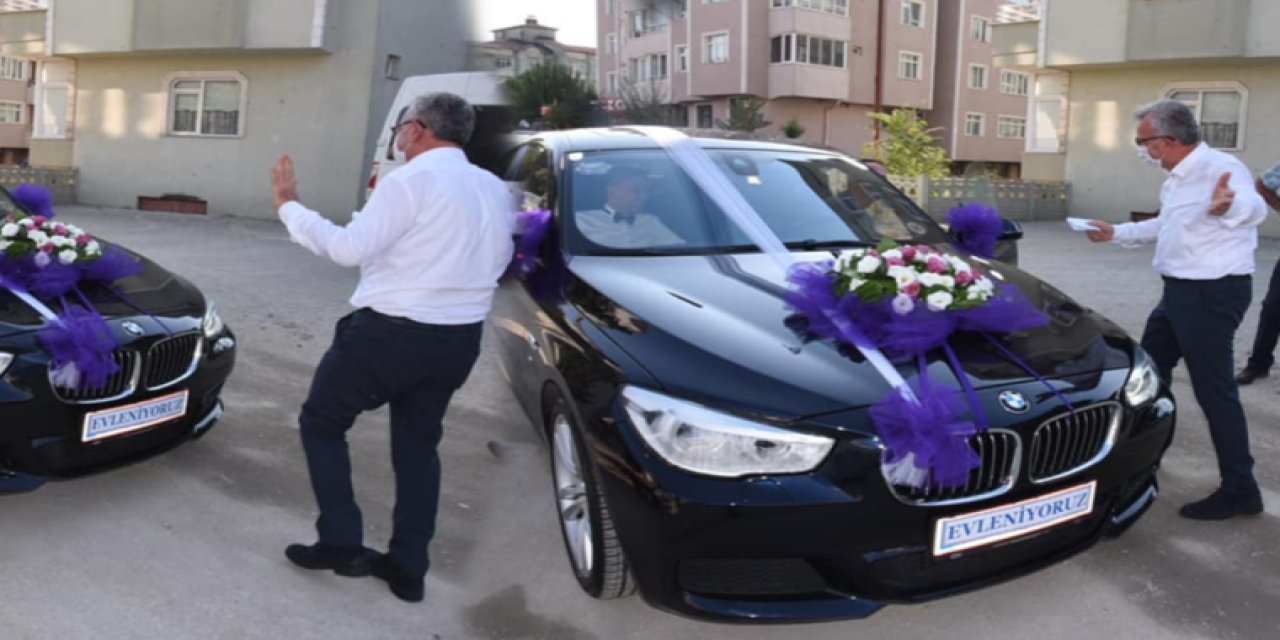 AKP'li başkan düğün konvoyunun önünü kesip, bahşiş aldı!