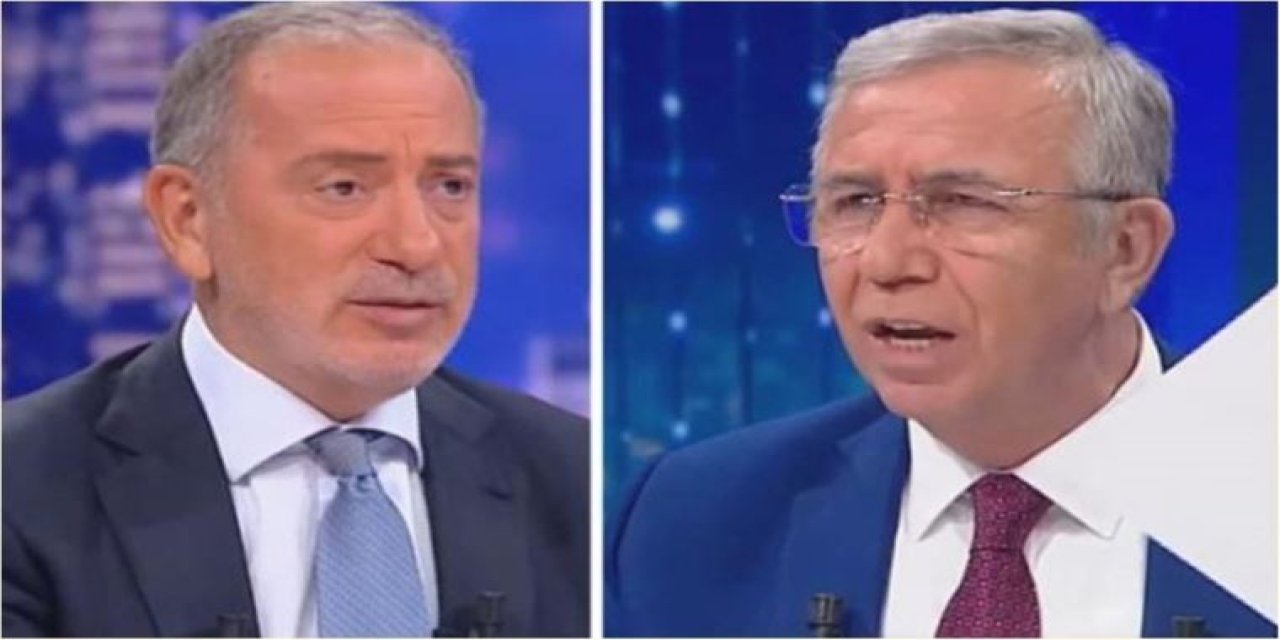 Melih Gökçek mesaj yağdırdı, Mansur Yavaş sert çıktı! "Namuslu şerefli insan savcılığa gider dedikodu yapmaz" İşte  "Teke Tek" programına damga vuran o anlar...