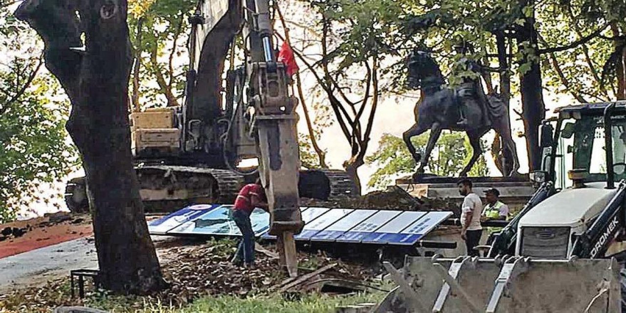 İnönü’ye saygısızlığa son verildi! O pist kaldırıldı!