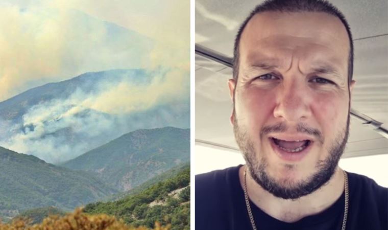 Şahan Gökbakar bu kez Tunceli'deki yangın için yardım istedi! "İçimiz yanıyor"