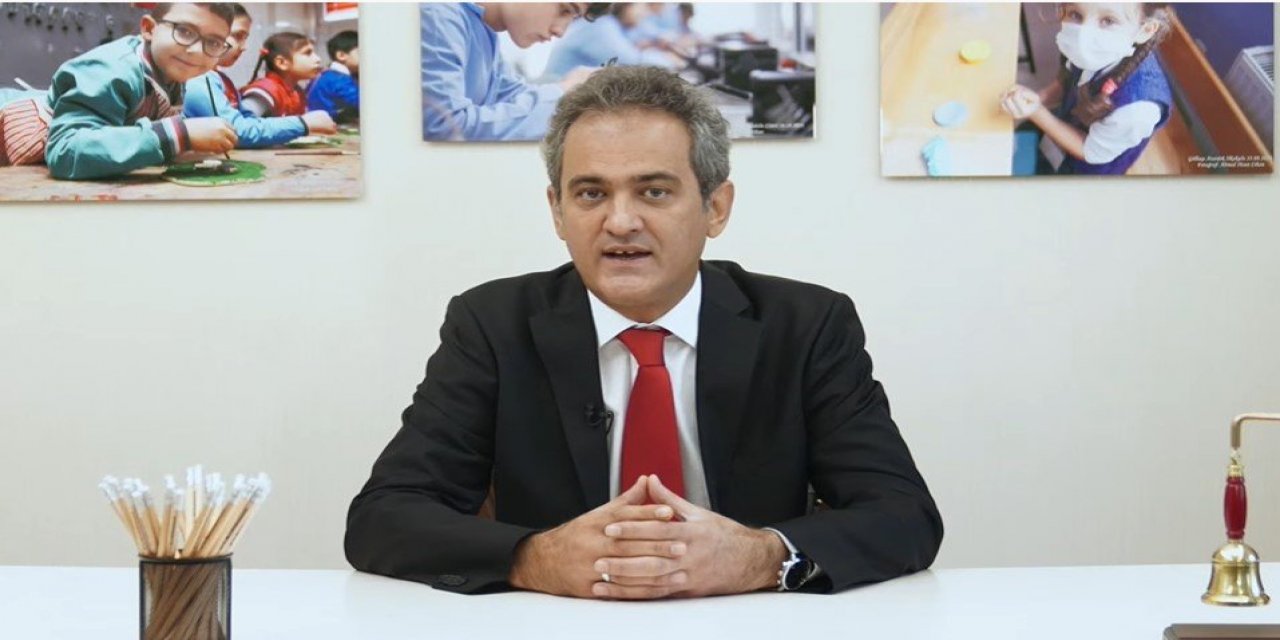 Milli Eğitim Bakanı Mahmut Özer’den "yüz yüze eğitim" açıklaması!