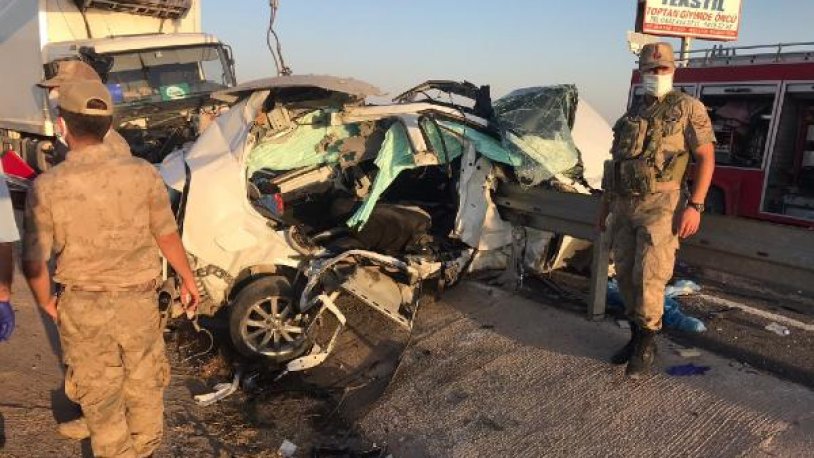 Nusaybin'de feci kaza
