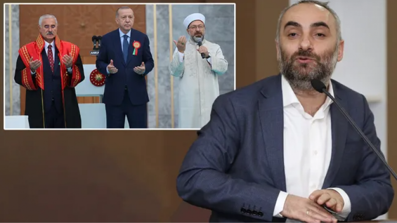 Adli Yıl Ali Erbaş'ın duasıyla açılmıştı... İsmail Saymaz'dan o kareye çok konuşulacak yorum!