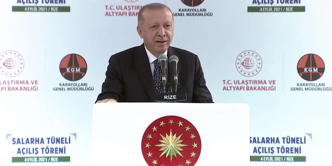 ERDOĞAN: DEPREM, SEL, TOPRAK KAYMASI BULUNDUĞU İKLİM VE COĞRAFİ YAPISI SEBEBİYLE ÜLKEMİZİN KADERİDİR