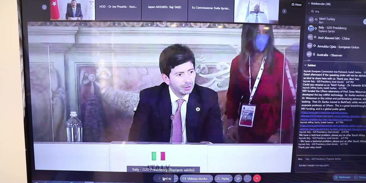 BAKAN KOCA: “PANDEMİ, SAĞLIK HİZMETLERİNE ERİŞİMDEKİ ADALETSİZLİĞİ ORTAYA KOYDU”