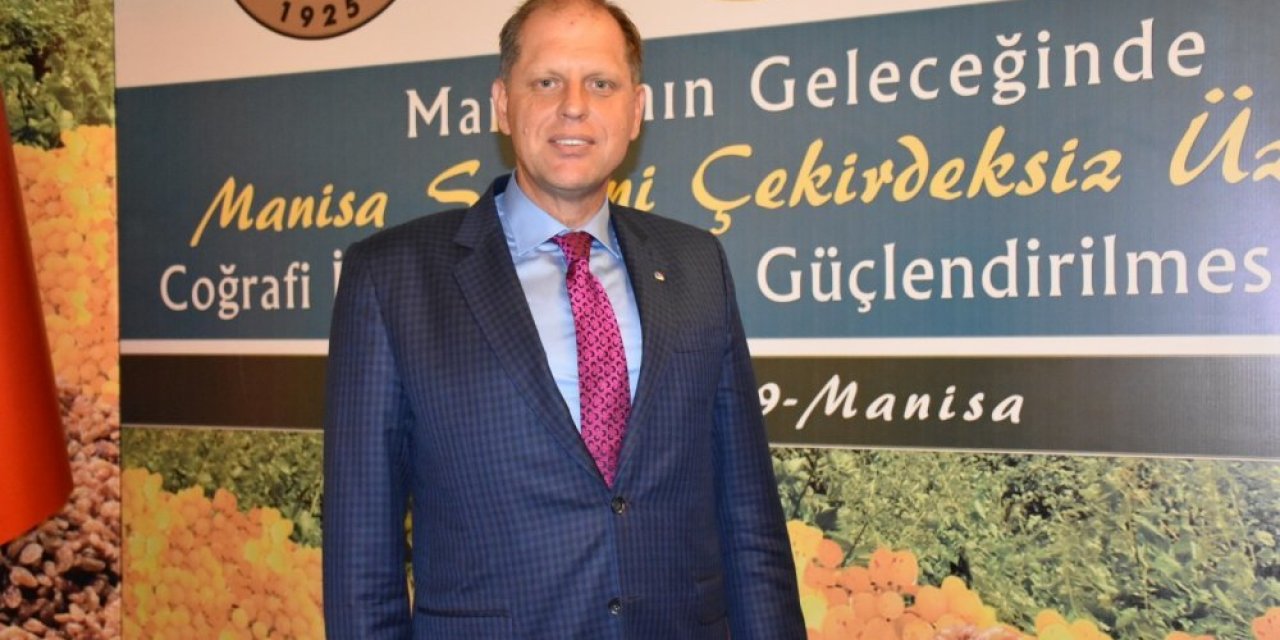 MANİSA TİCARET BORSASI BAŞKANI ÖZKASAP: KURU ÜZÜMDE FİYAT DAHA MAKUL SEVİYELERLE OLABİLİRDİ