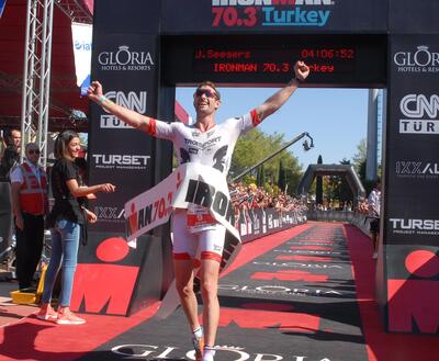 Ironman 70.3 Turkey yarışları tamamlandı