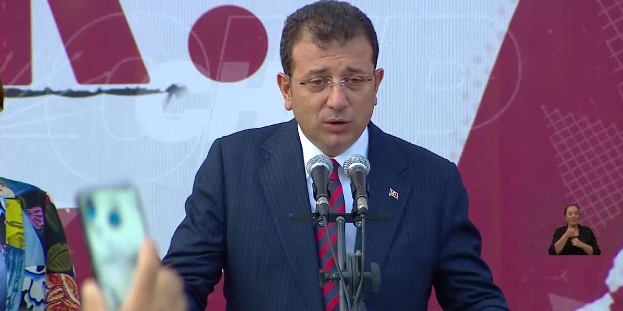 İMAMOĞLU: "MEKANLARIN İŞLEVSELLİĞİ, ORADAKİ MORAL, PROFESYONELLİK, İÇERİK ZENGİNLİĞİİKTİDARA YÜRÜYÜŞÜN DE GÖSTERGESİDİR, IŞIĞIDIR"