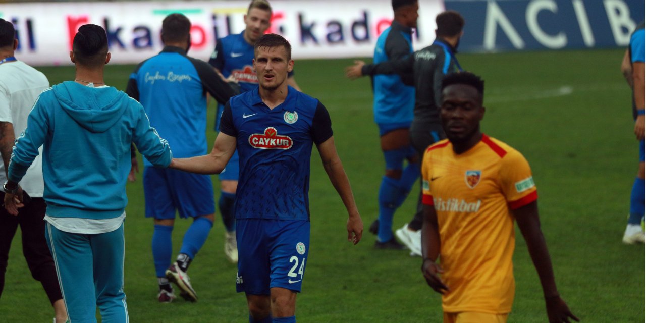 Çaykur Rizespor - HES Kablo Kayserispor: 1-0