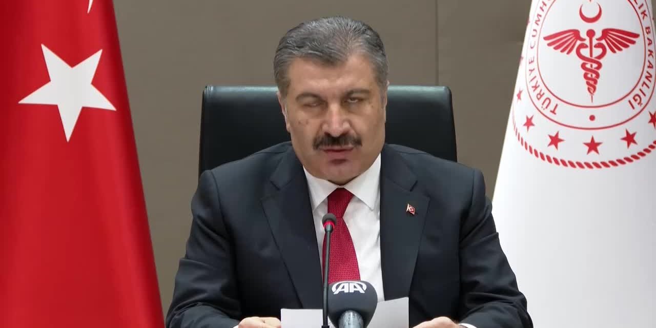 BAKAN KOCA: "100 MİLYON DOZ 84 MİLYONA HAYIRLI OLSUN"