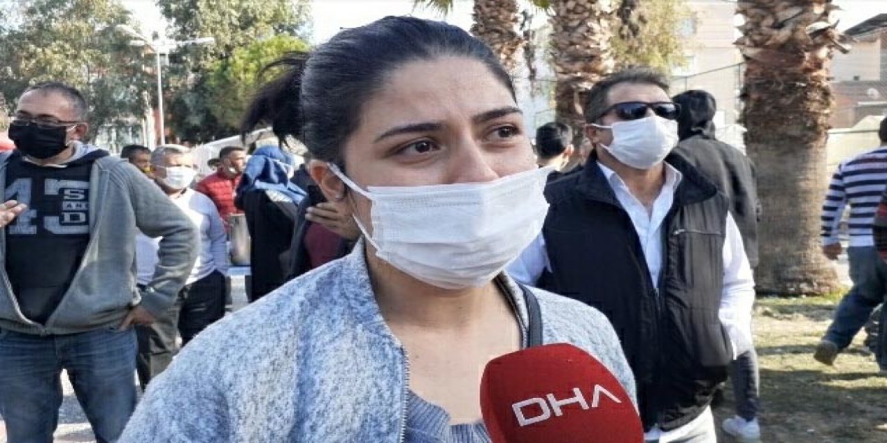 Enkaz altında kalmaktan son anda kurtulan anne: Bebeğimin yanımda olmaması şans
