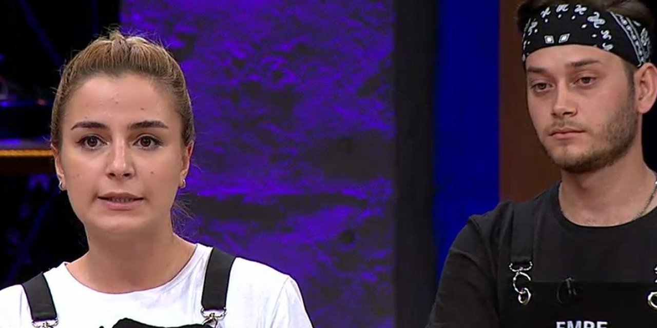 MasterChef son bölümde yarışmacılar Emre ve Dilara birbirine girdi