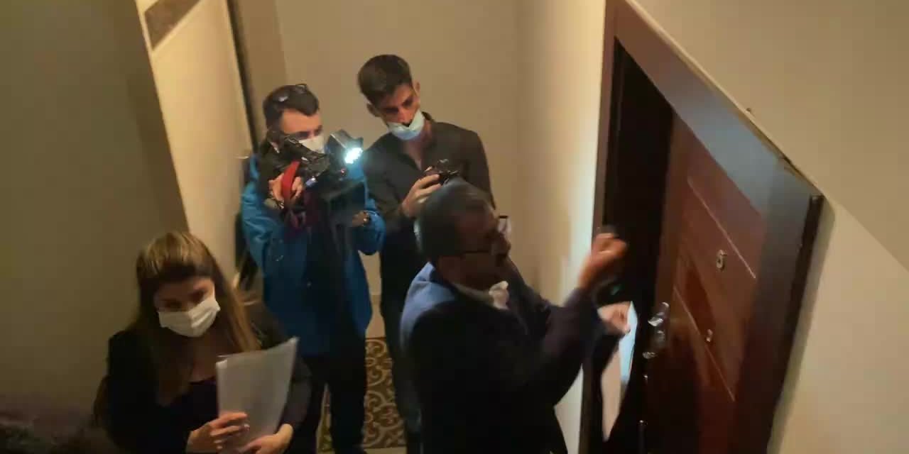 AFP'NİN İSTANBUL BÜROSUNA GREV İLANI ASILDI