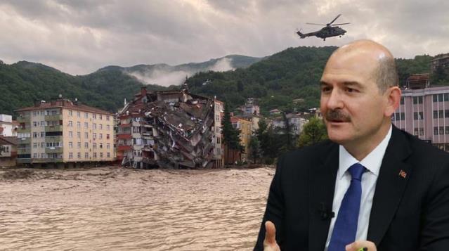 Süleyman Soylu açıkladı! Sel felaketinde can kaybı sayısı arttı