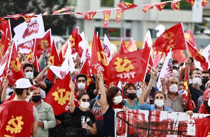 TKP'den 'Şimdi Sosyalizm Zamanı' mitingi