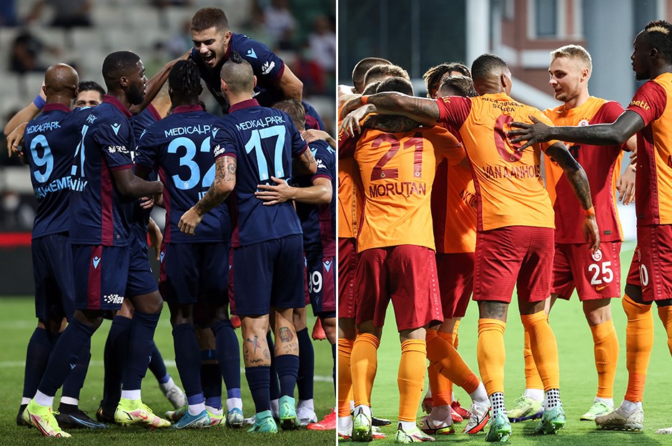 Trabzonspor - Galatasaray derbisinde beraberlik