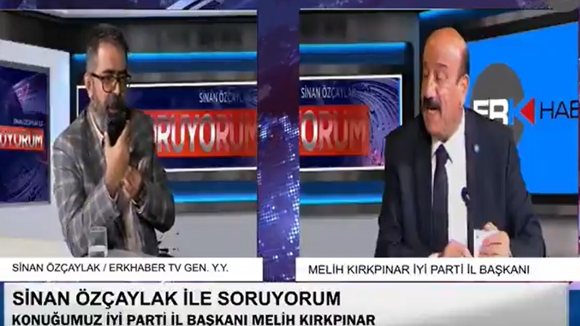 Canlı yayında şoke eden sözler! AKP'li belediye başkanı İYİ Partili başkana küfür etti!