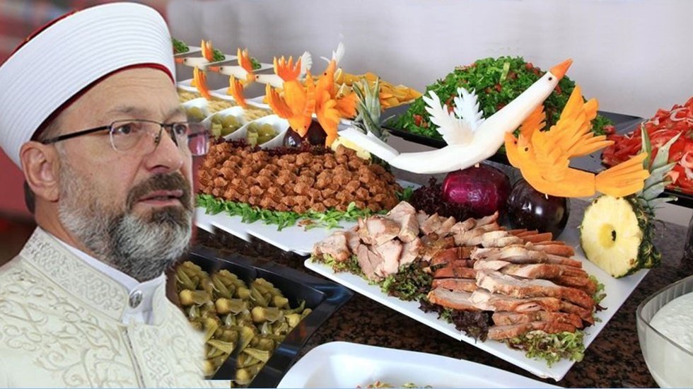 "Midye, karides" açıklaması tartışmalara neden olmuştu... Diyanet'ten şimdi de "Açık büfe" fetvası!