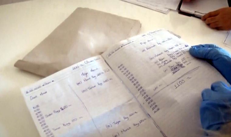 'Fuhuş' operasyonunda şaşkına çeviren görüntü! Veresiye defteri ele geçirildi