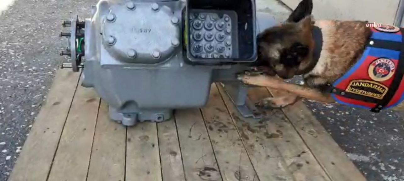 Hava kompresörünün içinden kilolarca kokain çıktı