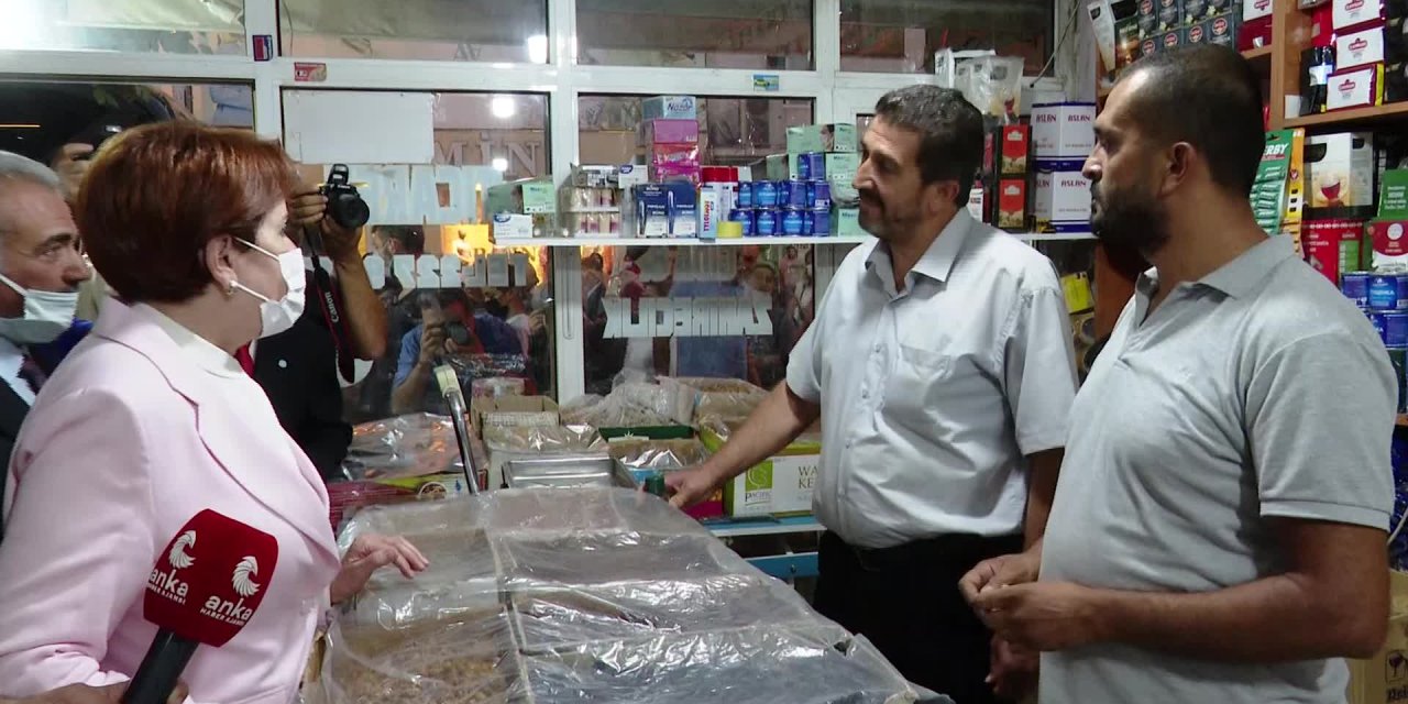 Akşener: "Bu dükkanlara gelmeden bu ülke yönetilemez”