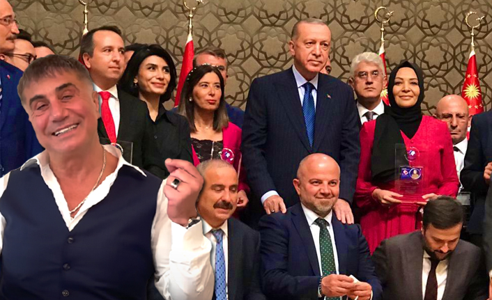 Erdoğan yandaşlara ödül dağıtmıştı... O medya ödüllerinde Sedat Peker izi!