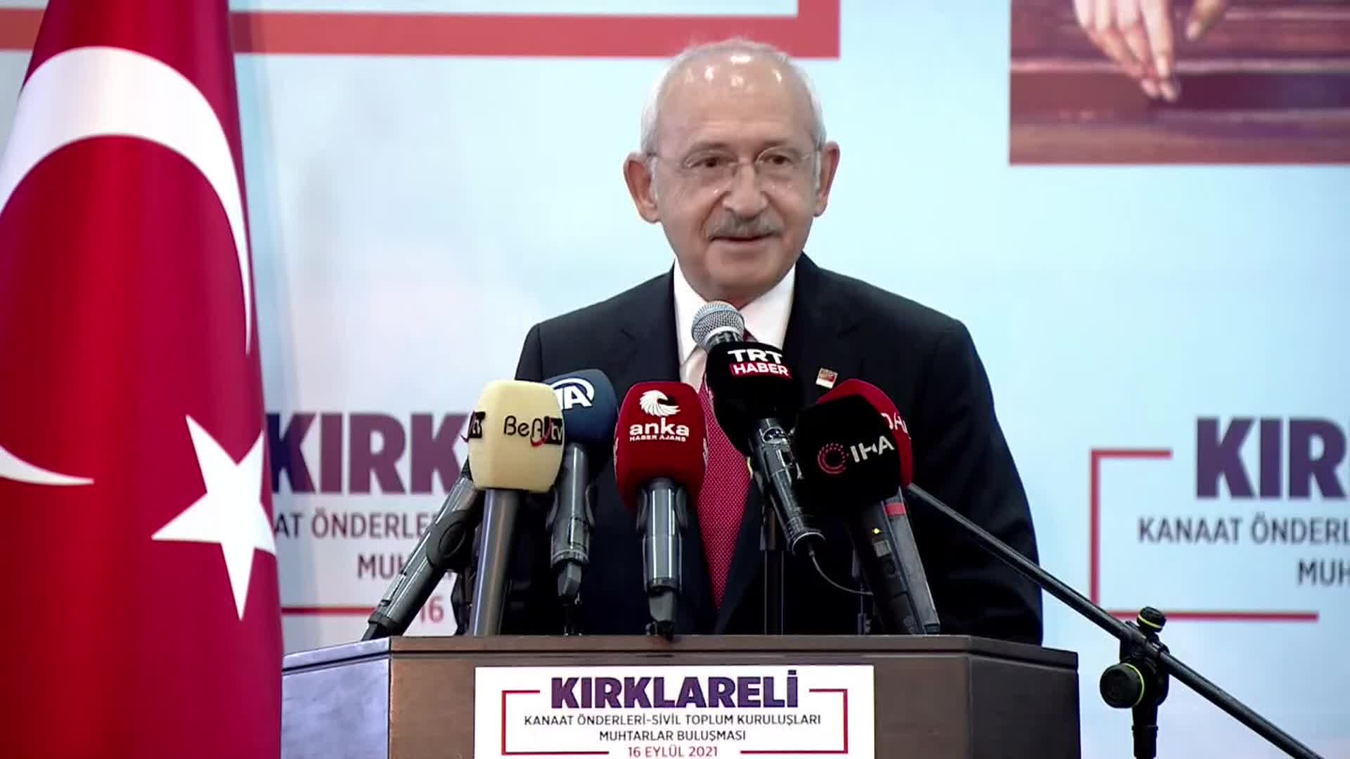 CHP lideri Kılıçdaroğlu: Türkiye'yi bu bataklıktan çıkarmamız lazım