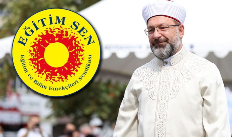 Ali Erbaş, Kuran kursu açıklaması yapmıştı... Eğitim-Sen'den tepki! "Kapatılması gereken bir kurumun..."