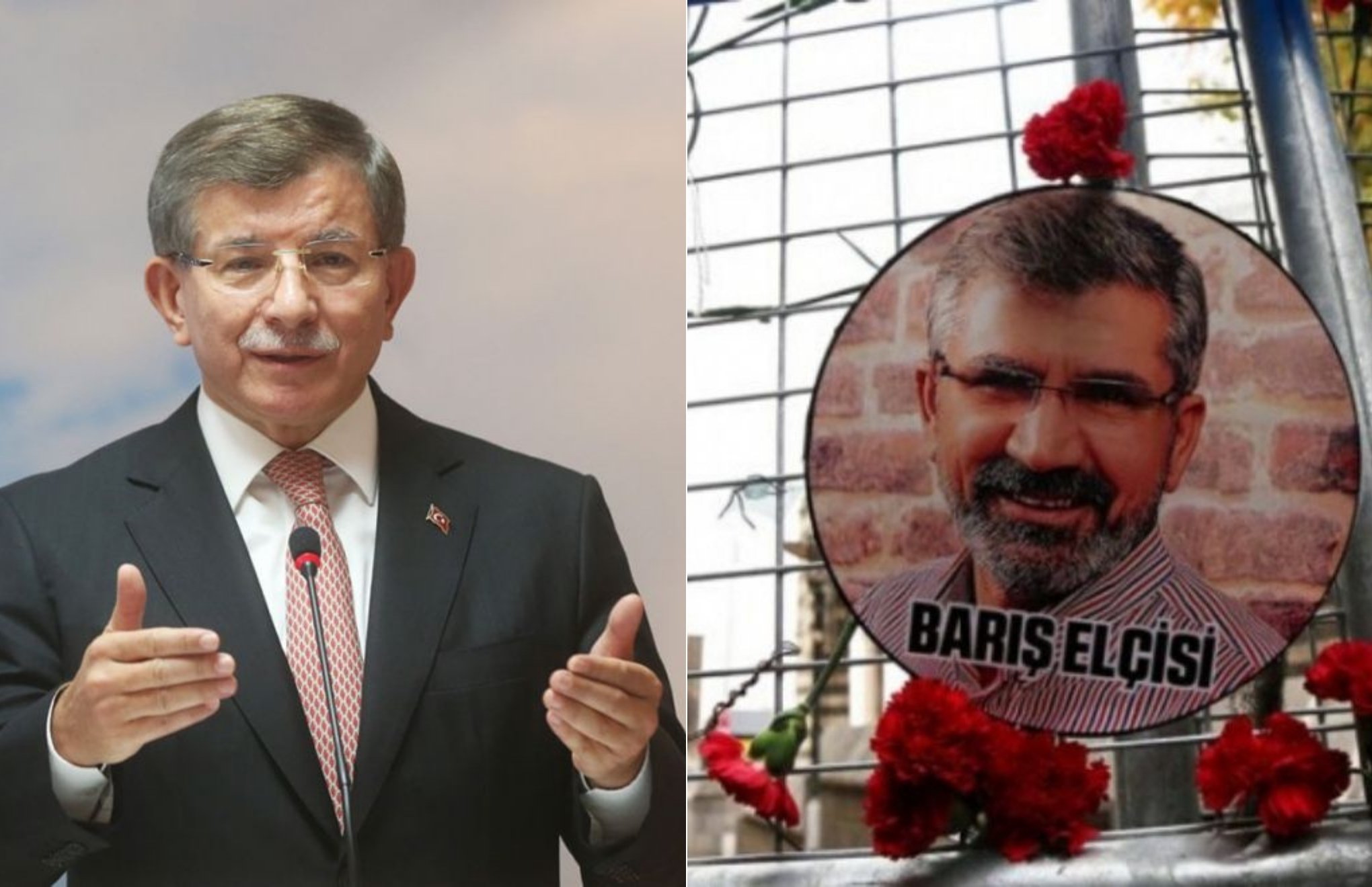 Davutoğlu "Siyasi bir suikasta kurban gitti" demişti... Diyarbakır Barosu ve Tahir Elçi ailesinin avukatlarından Davutoğlu talebi