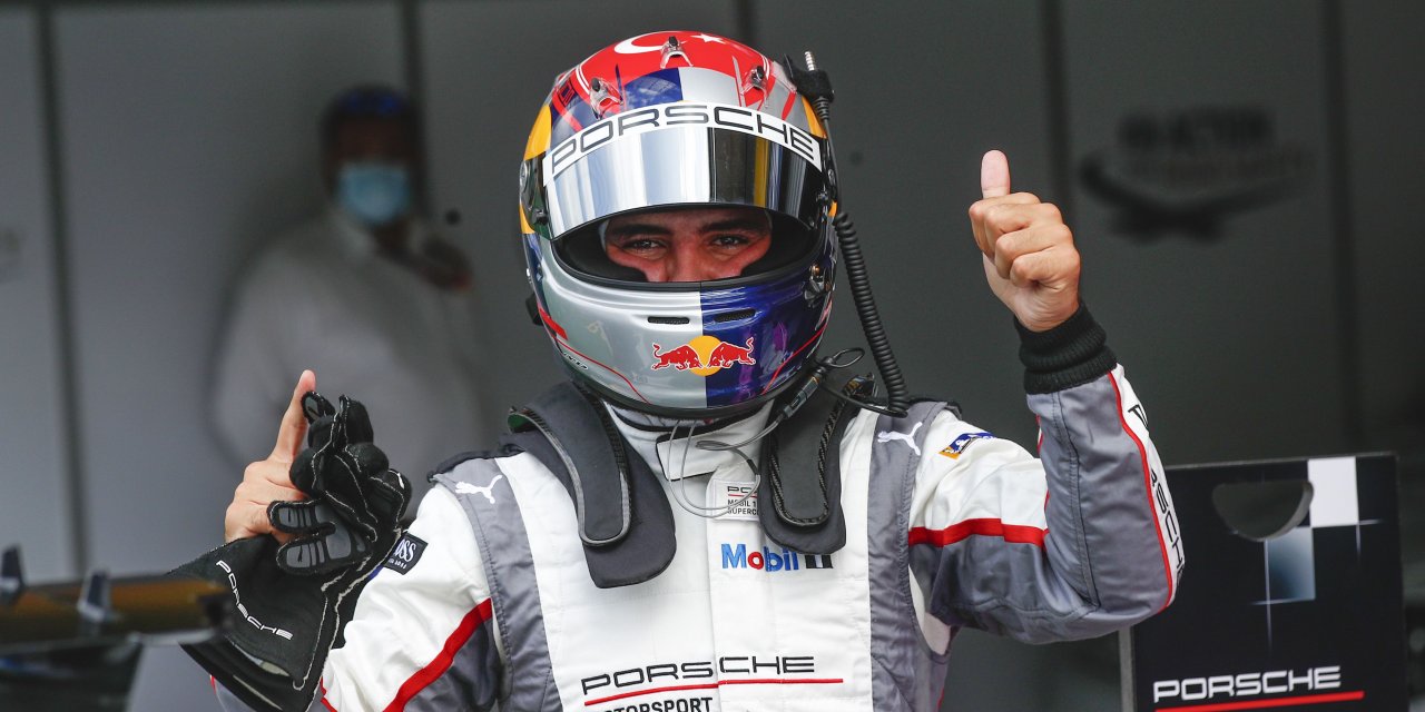 Ayhancan Güven, Porsche Carrera Cup France'ı ikinci olarak tamamladı