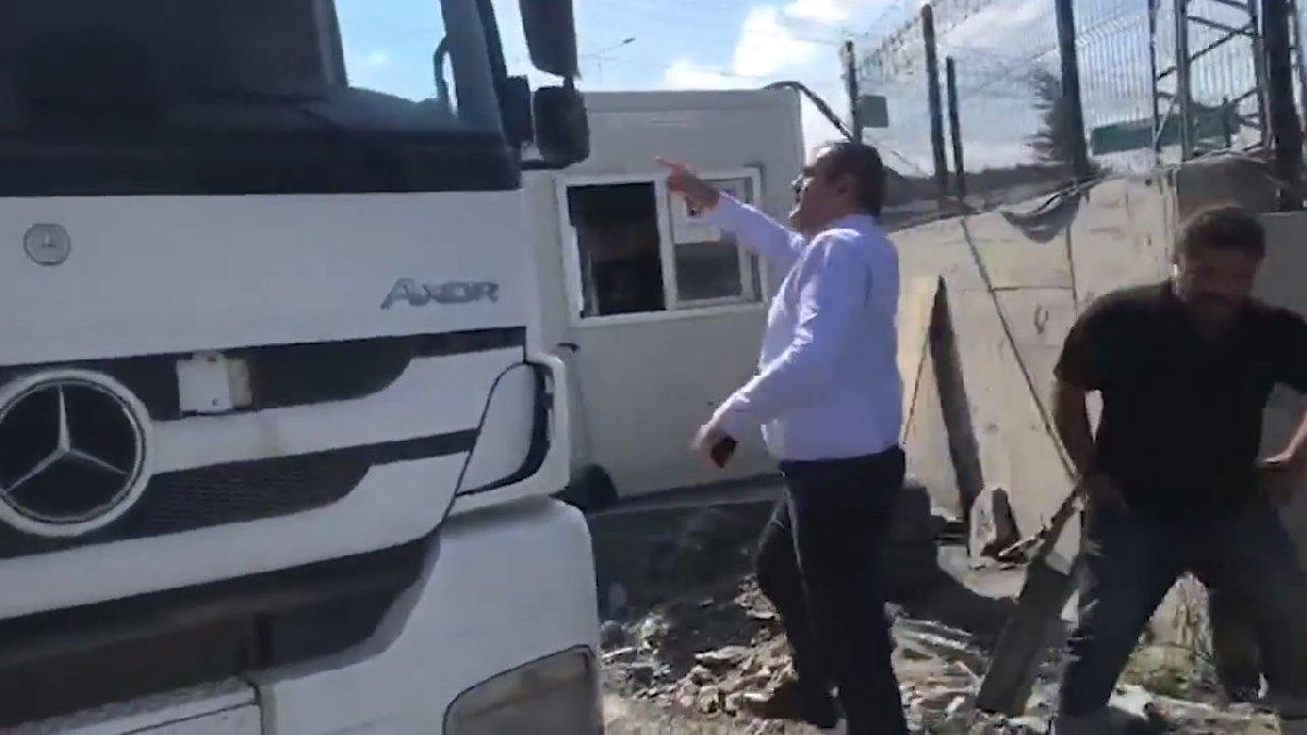 Katliamı görüntüleyen CHP'li vekile gözdağı: Aracının önünü hafriyat kamyonlarıyla kestiler!