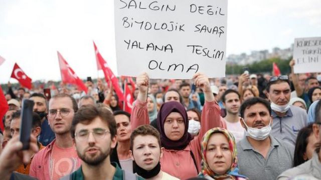 Aşı karşıtları Ankara'da miting yapacak: "Sivil itaatsizlik başlatacağız"