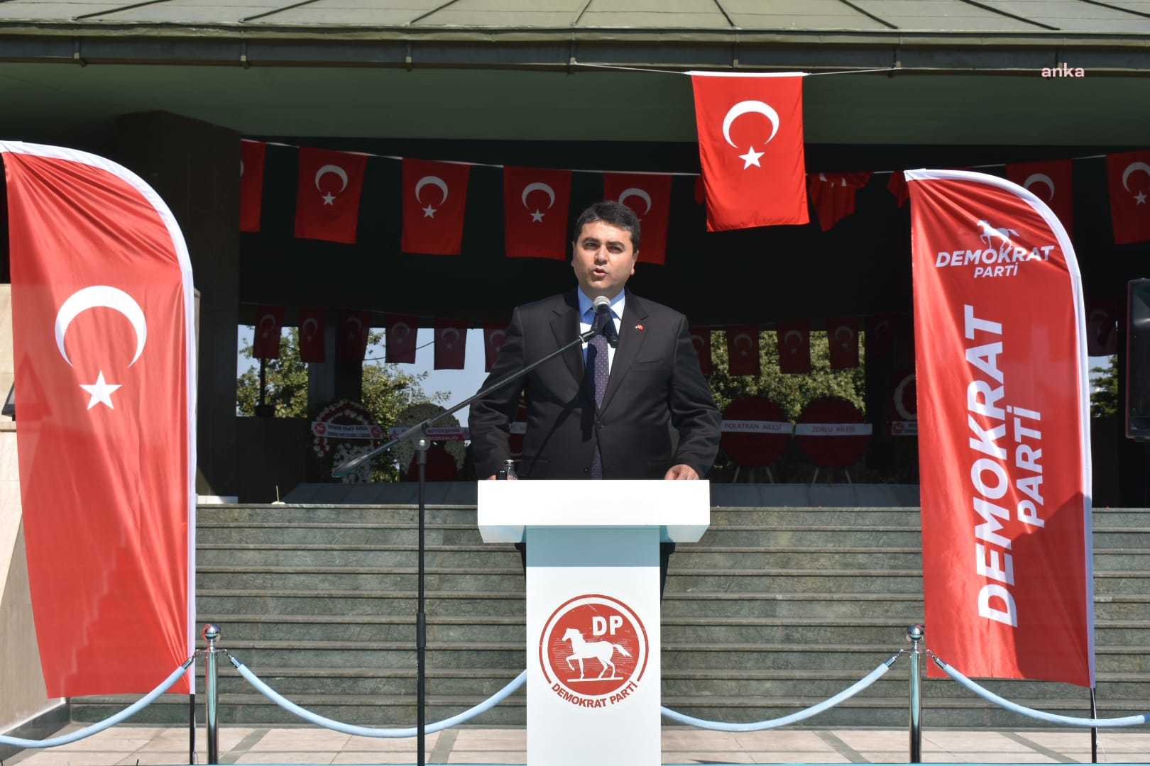 Demokrat Parti Genel Başkanı Uysal: “Üç ismin şahsında demokrasi boğazlandı”