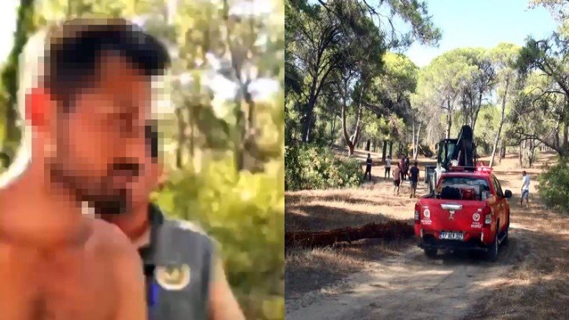 Manavgat'ta ormanı yakmaya çalışırken yakalandılar