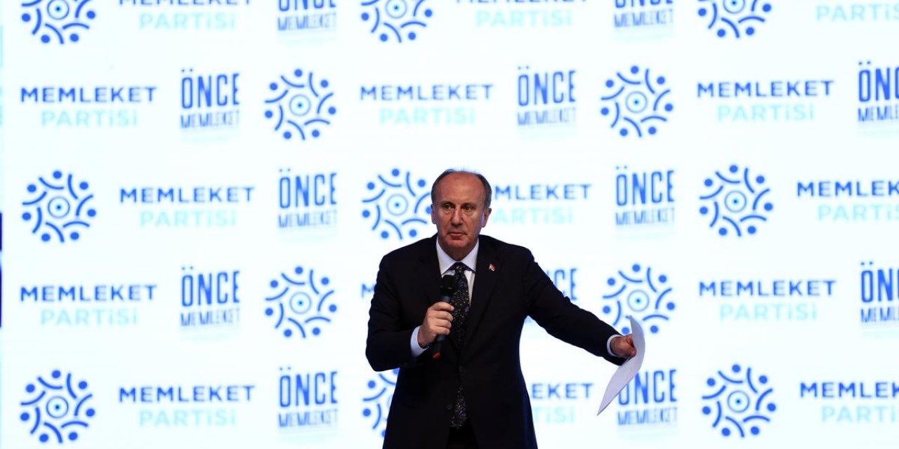 Memleket Partisi Kurultayı: Muharrem İnce; "Günaydını tünaydını bırak yüreğin yetiyorsa haramı helali konuş"