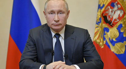 Putin, uzaktan çalışmayı sevdi