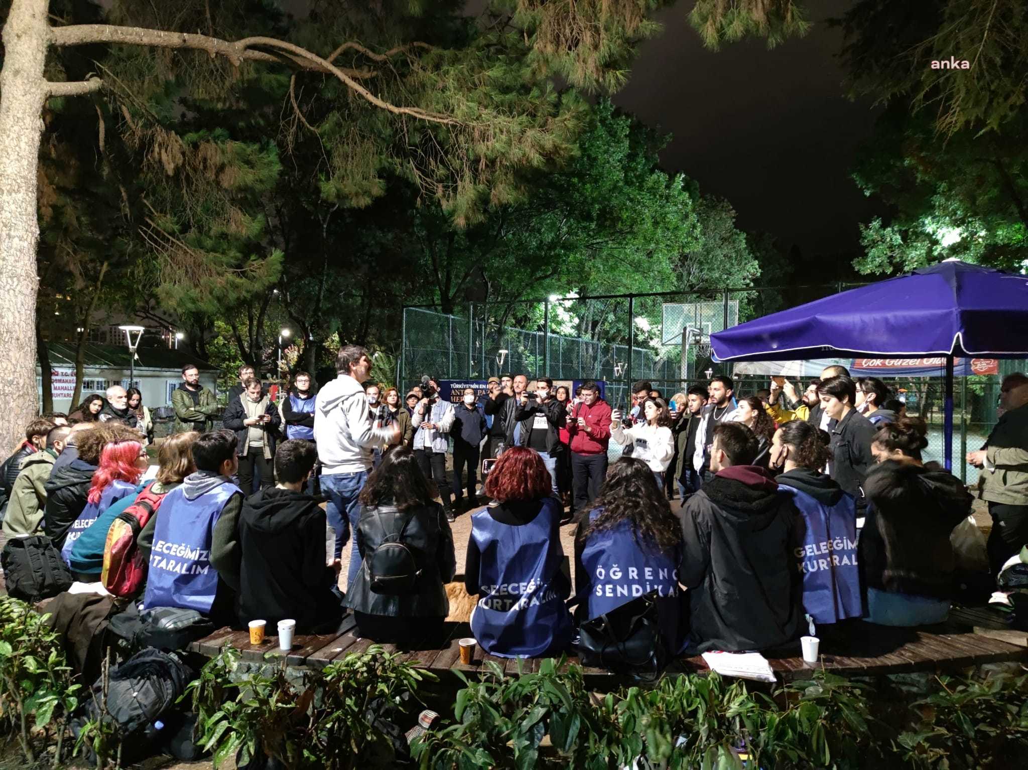 TİP Genel Başkanı Erkan Baş, öğrencilerin eylemine destek verdi: “Bu utanç bir iktidara yeter ama utanmıyorlar”