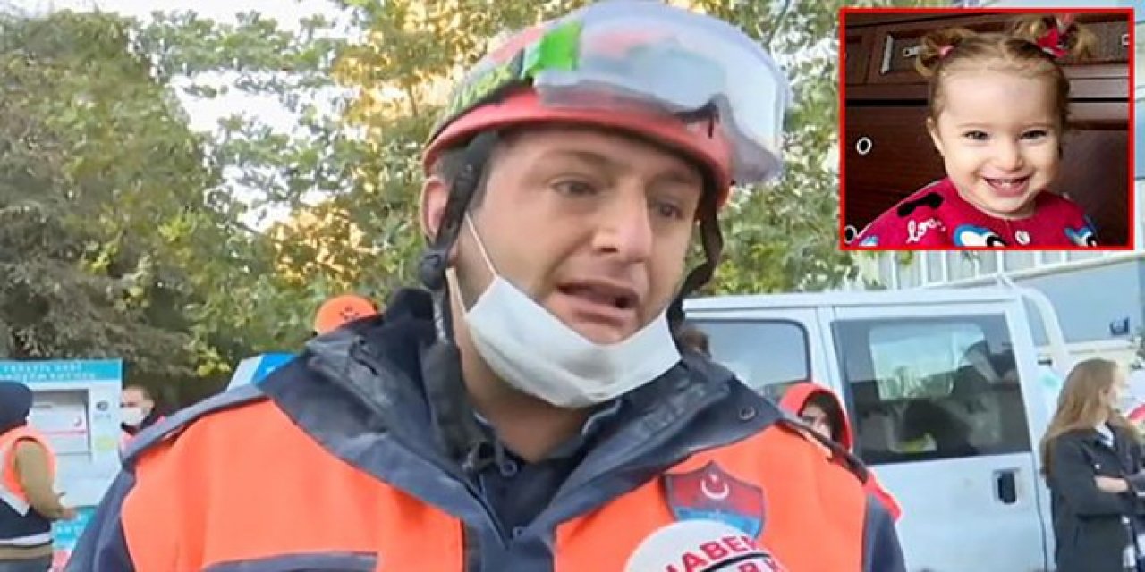 Canlı yayında gözyaşlarına boğuldu... 3 yaşındaki Elif'i enkazdan çıkaran görevli o anları anlattı!