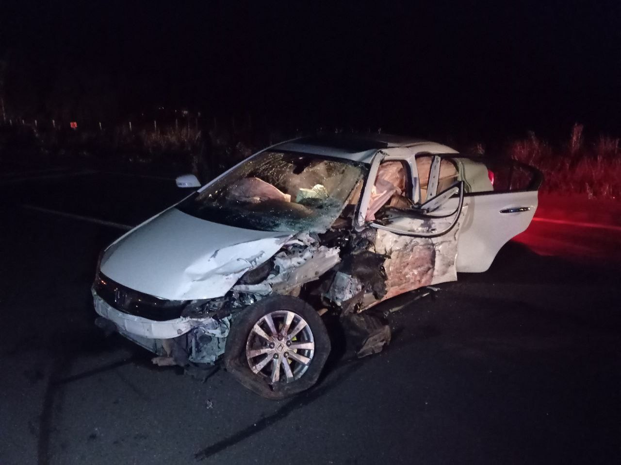 Otoyolda feci kaza: 6 yaralı