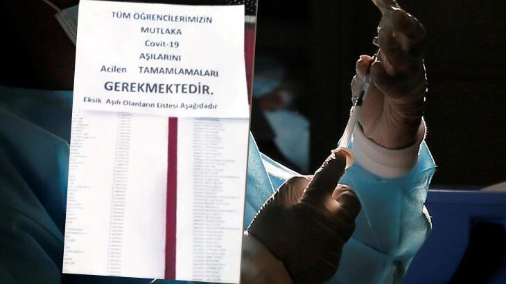 Konya Selçuk Üniversitesi'nde tartışmalara yol açan uygulama: Aşı olmayan öğrencileri ifşa ettiler