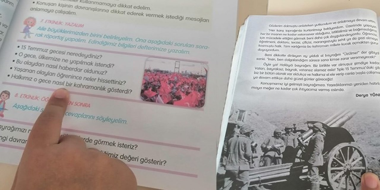 MEB, öğrencilere ailelerini sorgulattı: 15 Temmuz gecesi neredeydiniz!